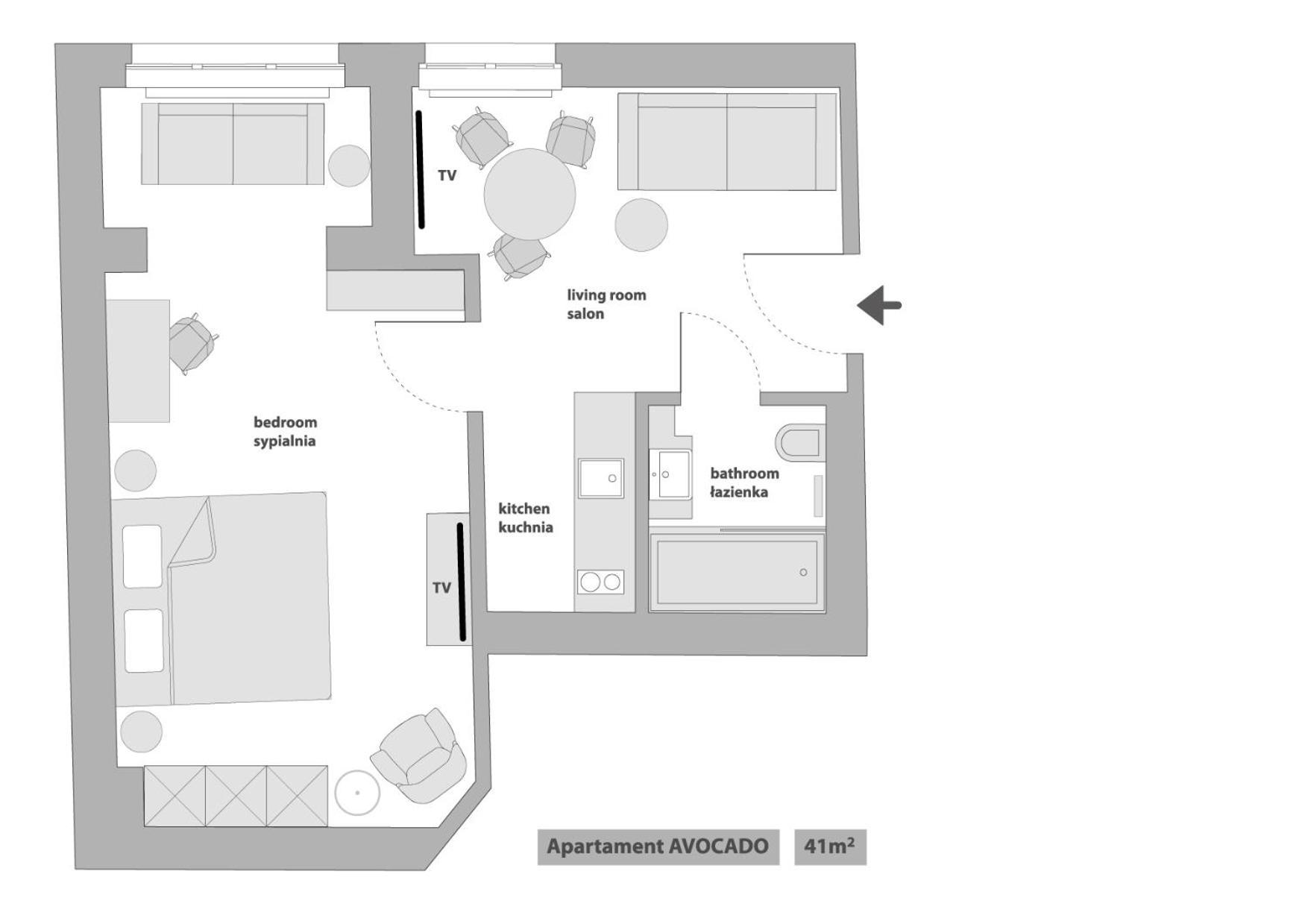 Sanhaus Apartments - Chopina 13 - Apartamenty W Centrum, 5 Minut Od Plazy I Deptaka Sopot Ruang foto